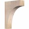 Ekena Millwork Huntington Smooth Corbel, Douglas Fir, 3 1/2"W x 12"D x 16"H COR04X12X16HUN00SDF - alternate 1